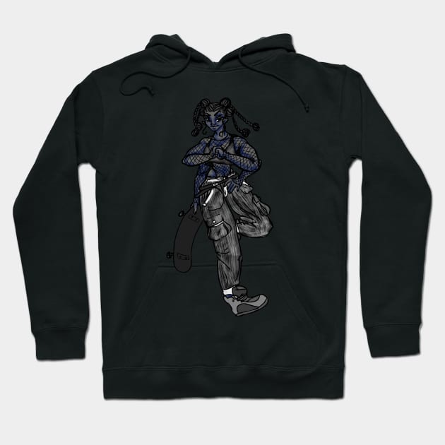 BLUES ARACHNID Hoodie by TeefGapes